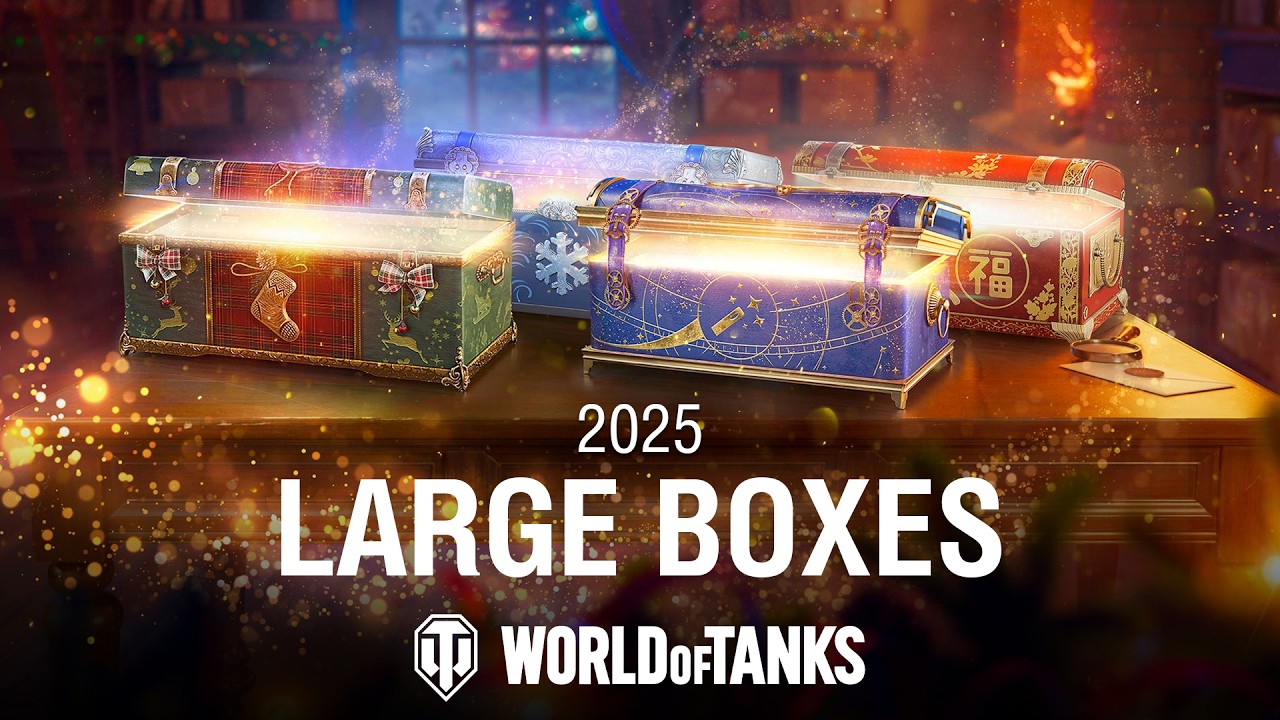 Open Up Your Large Boxes! | World of Tanks