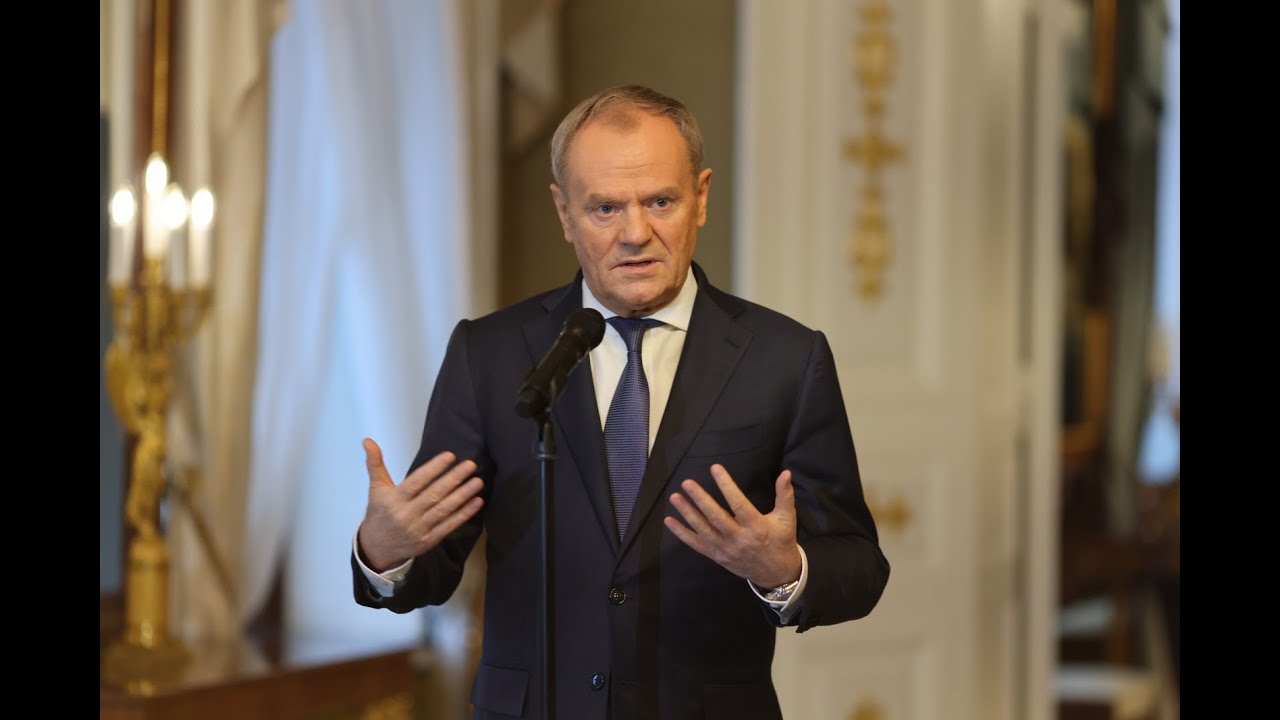 Spotkanie Premiera Donalda Tuska z mediami po Baltic Sea NATO Allies Summit w Helsinkach.