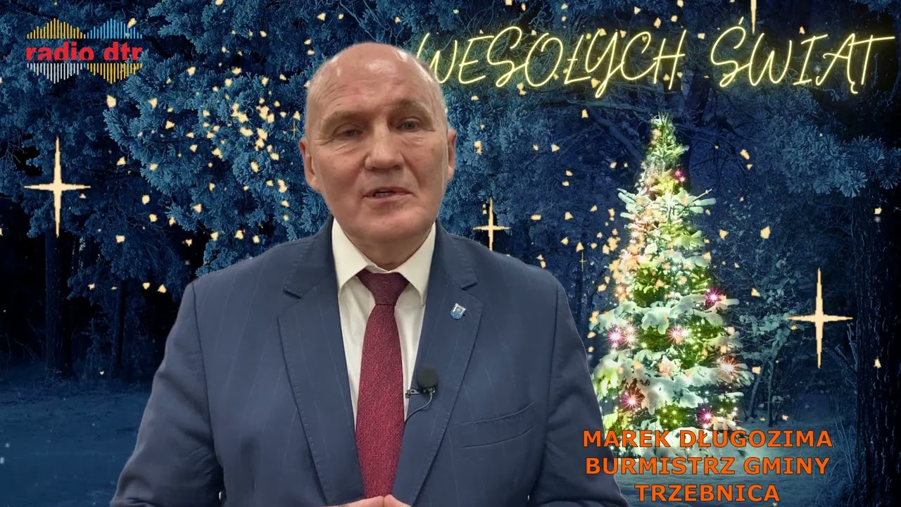 Świąteczne życzenia  Burmistrza Gminy Trzebnica
