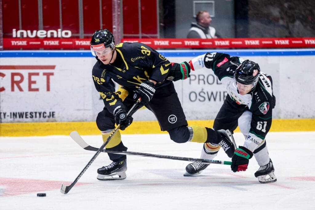 TAURON Hokej Liga,GKS Tychy,GKS Katowice,Zagłębie Sosnowiec,Cracovia,STS Sanok,Re-Plast Unia Oświęcim,Hokejowa Liga Mistrzów,HC Ocelari Trinec