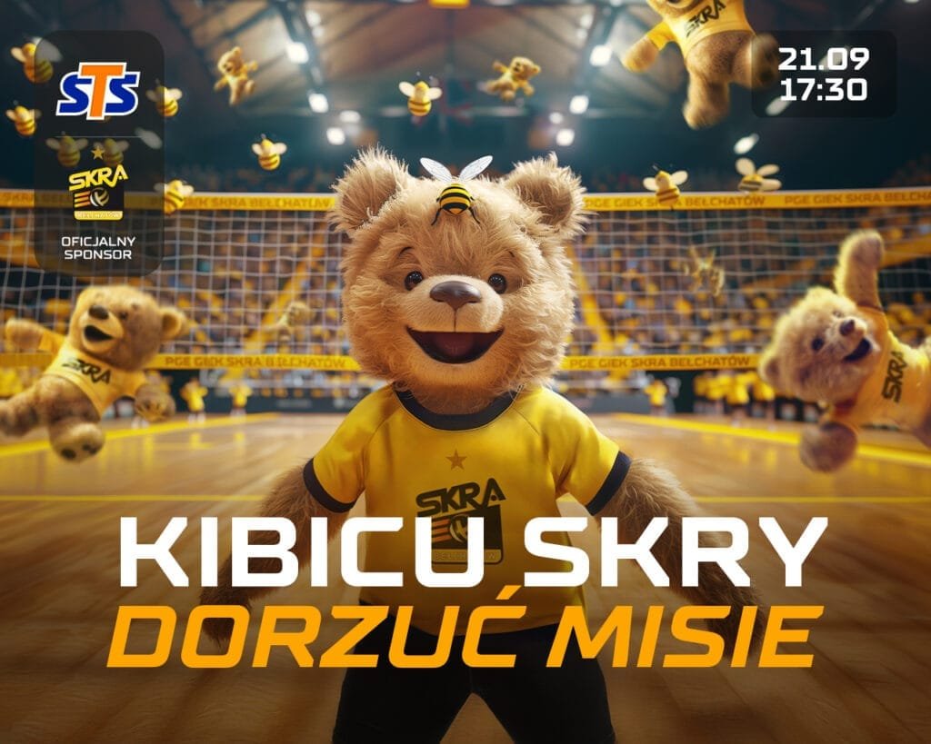 PGE GiEK Skra Bełchatów,Dorzuć misie,STS,Dom Pomocy Społecznej,Jastrzębski Węgiel,pomoc społeczna,maskotki,Fundacja Herosi