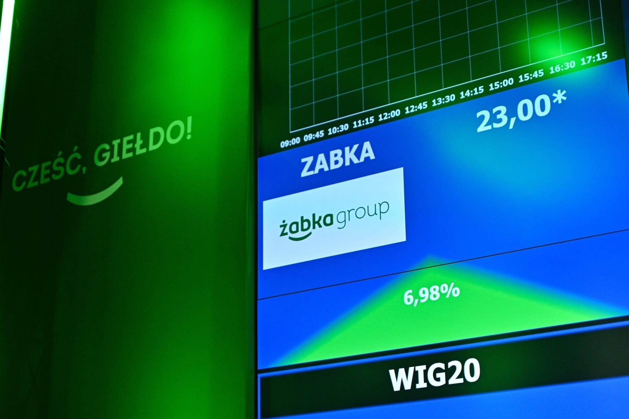 Żabka,giełda,GPW,debiut,transakcja,IPO,Tomasz Bardziłowski,Tomasz Suchański,rynek kapitałowy,inwestorzy,Warszawa,akcje,sklepy,franczyza,rozwój,Rumunia,ekosystem convenience,ESG,sprzedaż