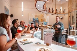 Praga,piwo Pilsner,interaktywna wystawa,historia piwa,The Original Beer Experience,degustacja piwa,Tapster Academy