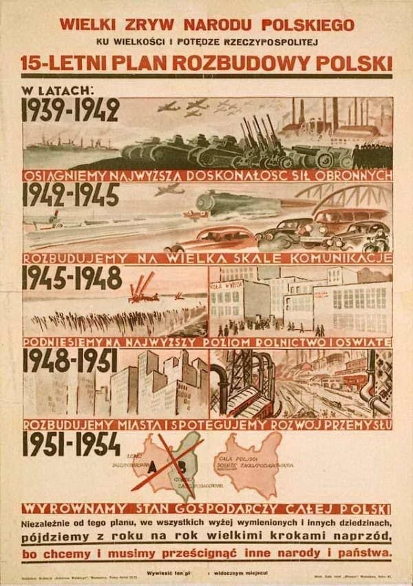 15-letni plan rozbudowy Polski,gospodarka centralnie planowana,industrializacja,infrastruktura komunikacyjna,Strategia na rzecz Odpowiedzialnego Rozwoju,Krajowy Plan Odbudowy,gospodarka Polski,modernizacja infrastruktury,zrównoważony rozwój,innowacje,rolnictwo i edukacja,transformacja energetyczna,cyfryzacja,fundusze unijne,członkostwo w Unii Europejskiej,rozwój przemysłu,polityka gospodarcza PRL,zmiany klimatyczne,współpraca międzynarodowa,rozwój technologii,gospodarka rynkowa,Polska Rzeczpospolita Ludowa,planowanie ekonomiczne,rozwój przedsiębiorczości,inwestycje publiczno-prywatne,transformacja cyfrowa