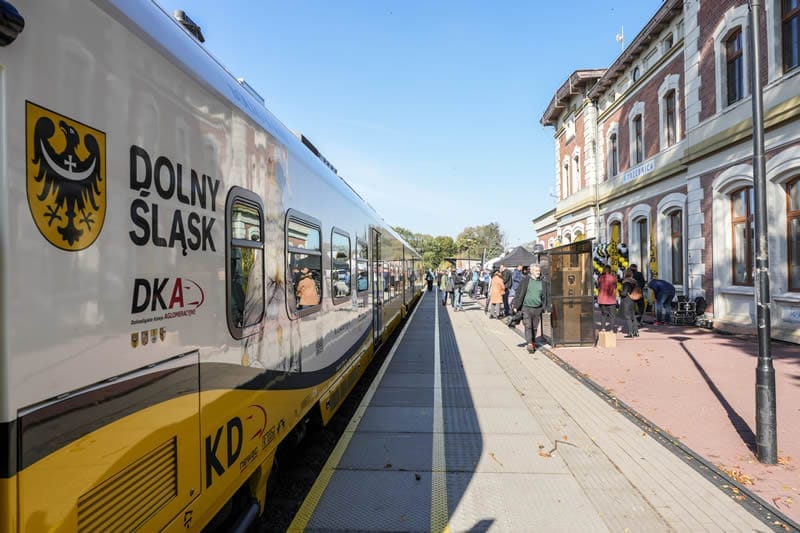 Dolny Śląsk,kolej,Trzebnica,rewitalizacja,Koleje Dolnośląskie,Michał Rado,rozwój transportu,linie kolejowe