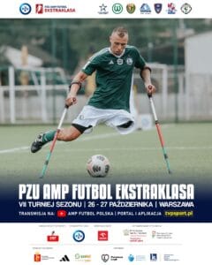 Amp Futbol,Ekstraklasa,Wisła Kraków,Podbeskidzie Kuloodporni,Śląsk Wrocław,Warta Poznań,Legia Warszawa,Pokrowa Lwów,Stal Rzeszów,turniej finałowy,Warszawa,PZU,mistrzostwa świata kobiet