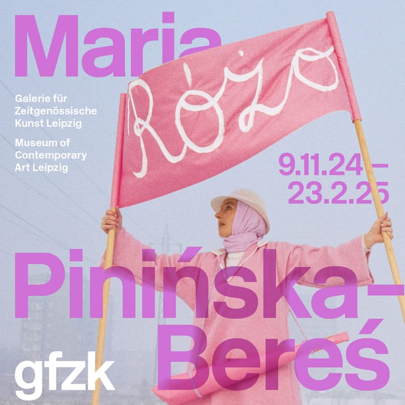 Maria Pinińska-Bereś,sztuka feministyczna,retrospektywa,Galerie für Zeitgenössische Kunst Lipsk,Kunstmuseum Haga,kobiecość w sztuce,neoawangarda,różowa symbolika