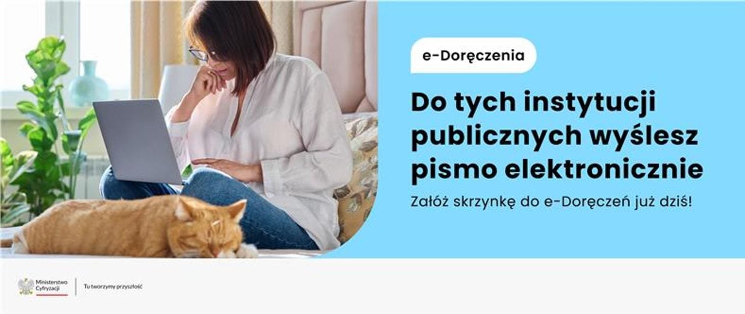 e-Doręczenia,doręczenia elektroniczne,korespondencja urzędowa,cyfryzacja administracji,usługi elektroniczne,załatwianie spraw online,skrzynka do e-Doręczeń,Ustawa o doręczeniach elektronicznych,mObywatel,oszczędność czasu,notariusze,urzędy skarbowe,ZUS,NFZ,cyfrowa transformacja,komunikacja elektroniczna