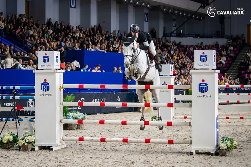 CAVALIADA,Dennis Van Den Brink,Grand Prix,Warszawa,Wojciech Wojcianiec,jeździectwo,konkursy jeździeckie,sport,ranking Longines,Centralny Ośrodek Sportu Torwar