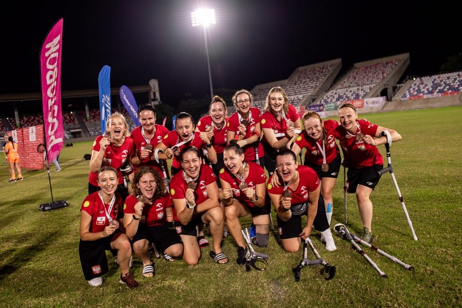 Polska Reprezentacja,Amp Futbol,mistrzostwa świata,Kolumbia,brązowy medal,sukces sportowy,Monika Kukla,kobieca piłka nożna