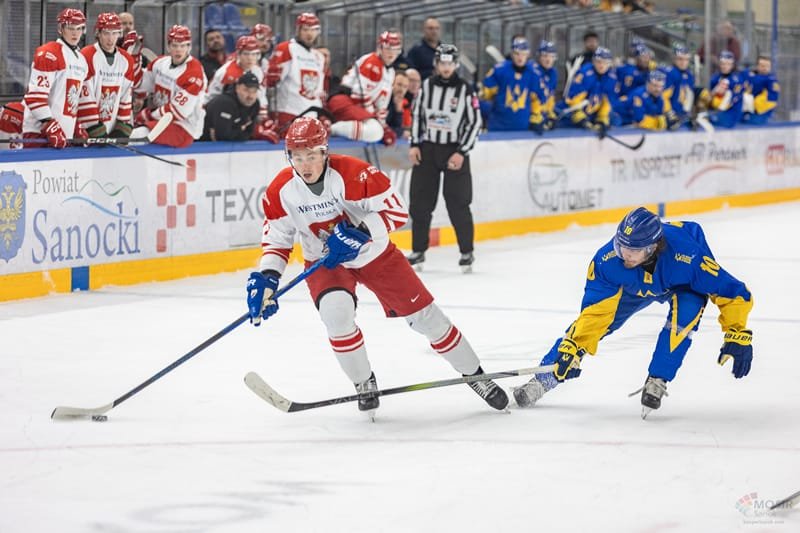 reprezentacja Polski,Ukraina,mecz towarzyski,hokej na lodzie,Karol Biłas,Robert Kalaber,Mistrzostwa Świata IIHF,Sfântu Gheorghe