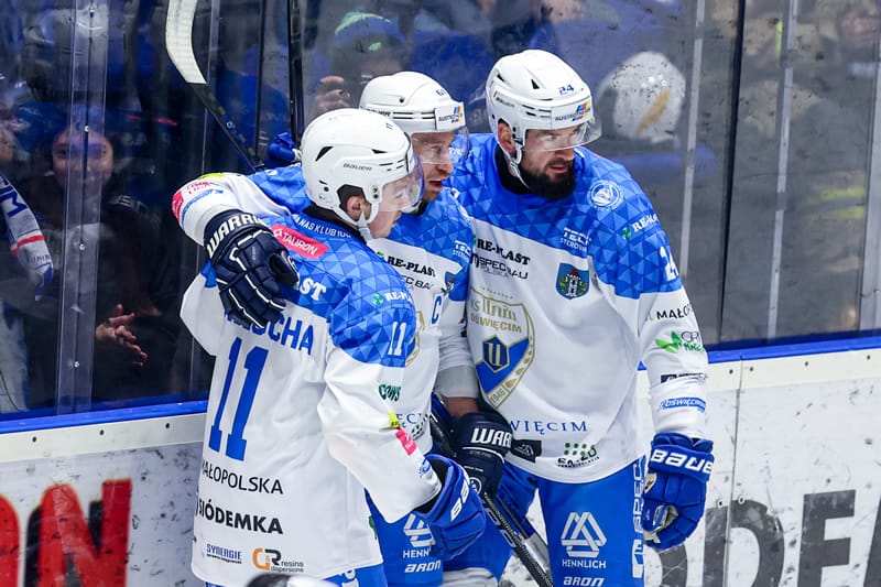 TAURON Hokej Liga,Unia Oświęcim,GKS Tychy,Kamil Sadłocha,mecze reprezentacyjne,hokej