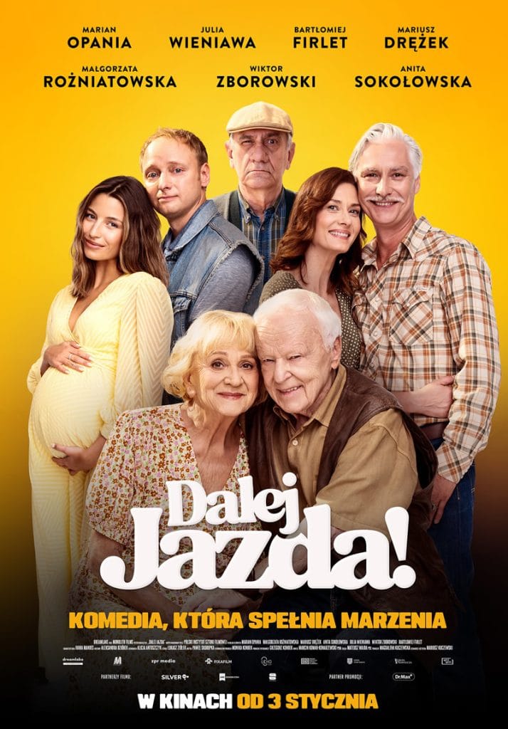 Dalej jazda,komedia rodzinna,Mariusz Kuczewski,polskie kino,międzypokoleniowość,premiera filmowa