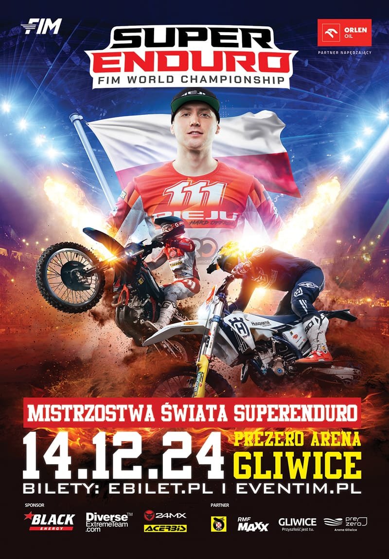 Mistrzostwa Świata FIM SuperEnduro,Gliwice,Tadeusz Błażusiak,Dominik Olszowy,Aleksander Gotkowski,Junior,Youth,Puchar Europy,ORLEN OIL