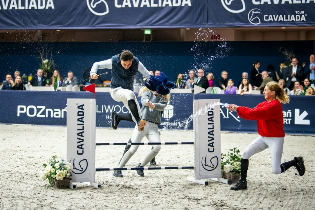 CAVALIADA,skoki przez przeszkody,ujeżdżenie,powożenie,konkurs Barier,Lena Haßmann,Diarmuid Howley,Poznań