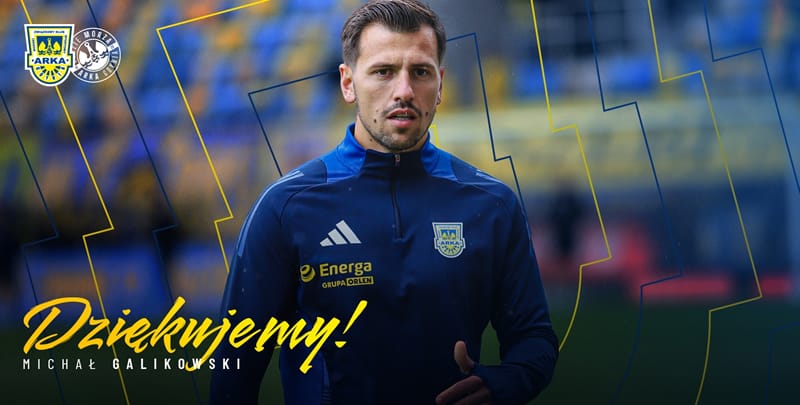 Michał Galikowski,Arka Gdynia,trener przygotowania motorycznego,lekkoatleta,zmiany kadrowe
