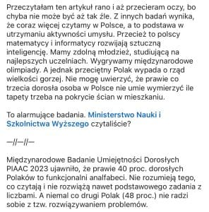 PIAAC 2023,kompetencje dorosłych,rozumienie tekstu,matematyka,Polska,edukacja dorosłych,OECD,wyniki badań,analfabetyzm funkcjonalny