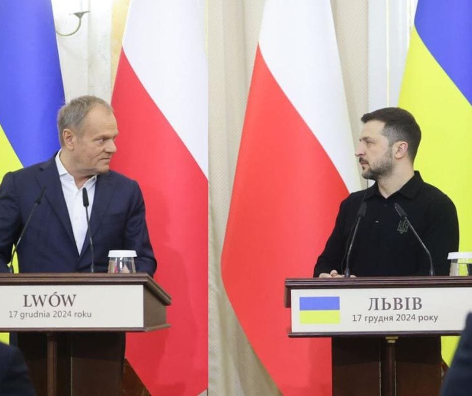Donald Tusk,Lwów,Ukraina,wsparcie militarne,Unia Europejska,NATO,Wołodymyr Zełenski,odbudowa Ukrainy