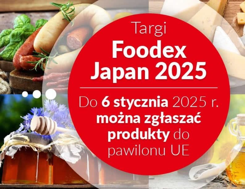 Targi Foodex Japan 2025,pawilon Unii Europejskiej,produkty spożywcze,napoje,promocja,Komisja Europejska,Tokio,eksport do Japonii