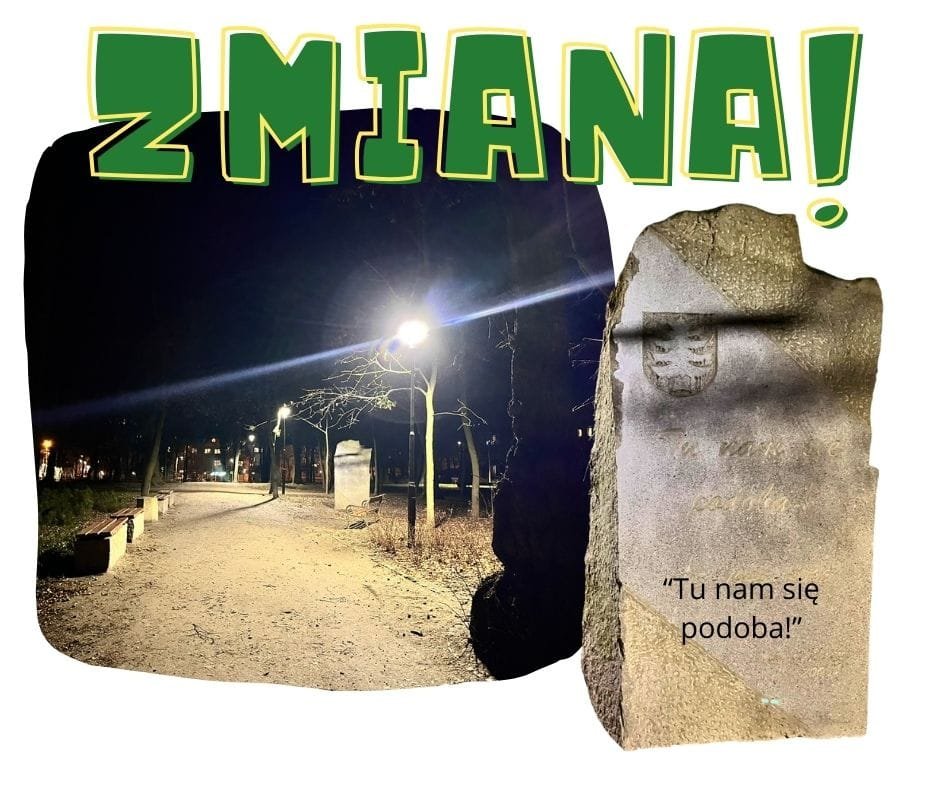 Oborniki Śląskie,park miejski,oświetlenie LED,inwestycje miejskie,przestrzeń publiczna