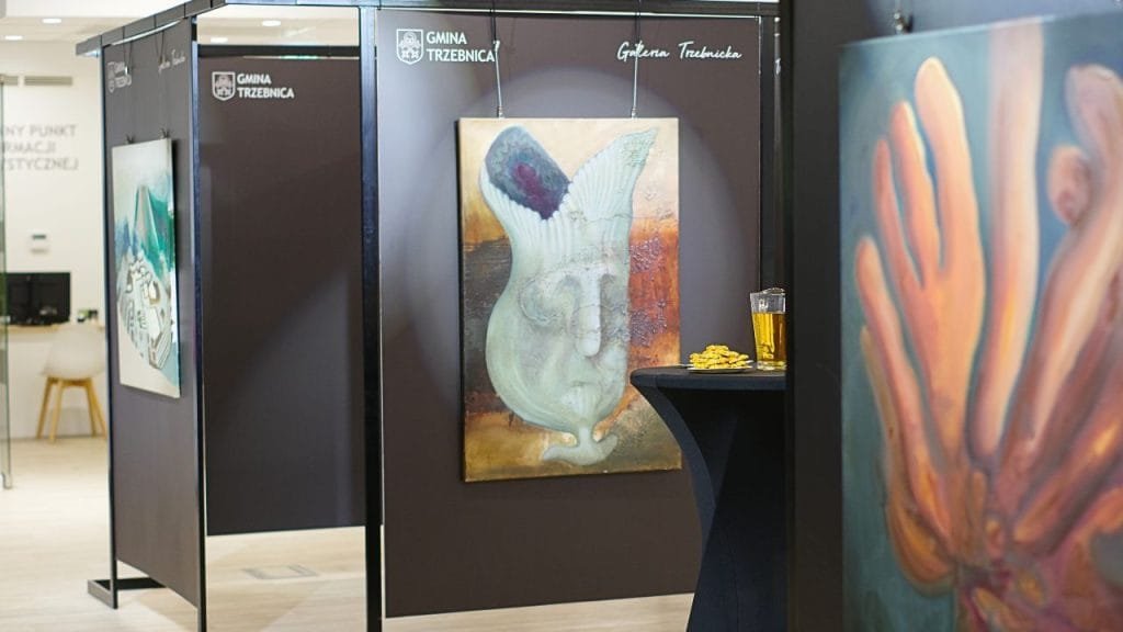 Wiktoria Nowaczyk,wystawa malarstwa,Trzebnica,sztuka współczesna,malarstwo ASP,inspiracje naturą