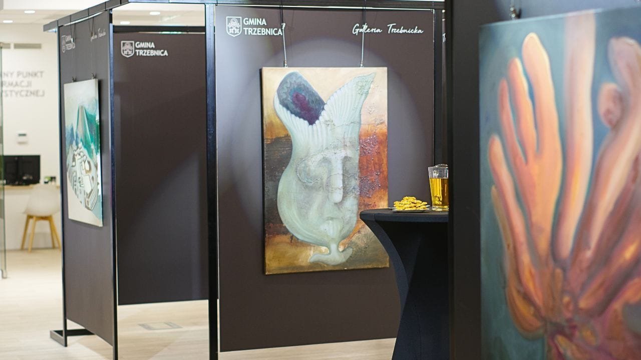 Wiktoria Nowaczyk,wystawa malarstwa,Trzebnica,sztuka współczesna,malarstwo ASP,inspiracje naturą
