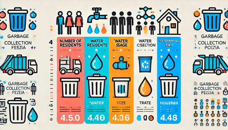 infografika porównująca cztery metody naliczania opłat 2