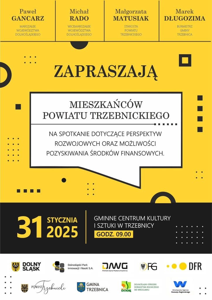 rozwój i wsparcie w powiecie trzebnickim