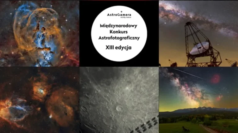Międzynarodowy Konkurs Astrofotograficzny AstroCamera 2025: rusza 13. edycja