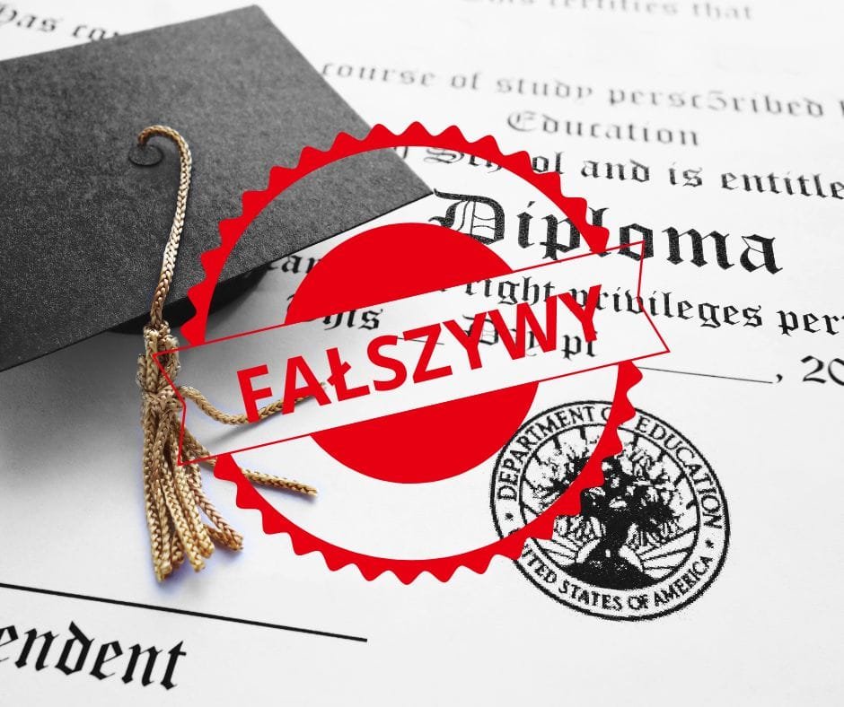 falszywe dyplomy