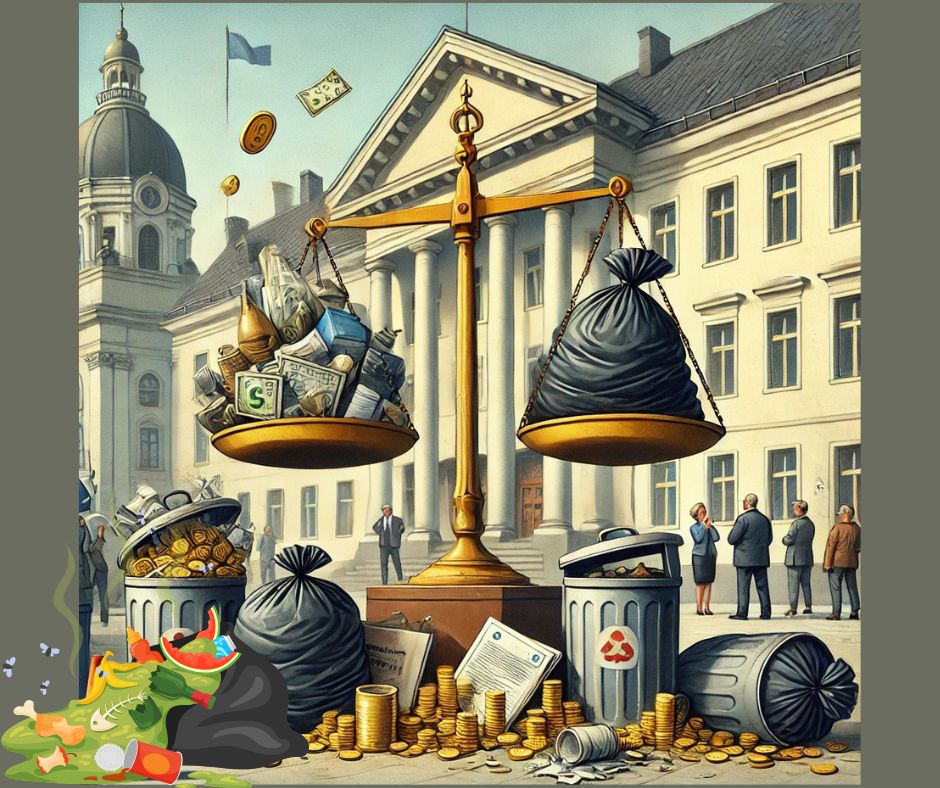 gminne śmieci ponownie nie doszacowane