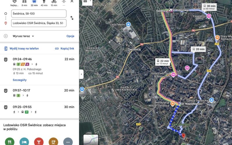 google maps rozklad mpk swidnica 2025 ilustracyjne 2048x1362
