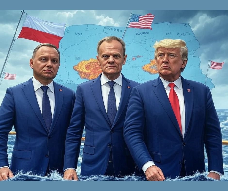 rozchwiany okret na morzu chaosu baner