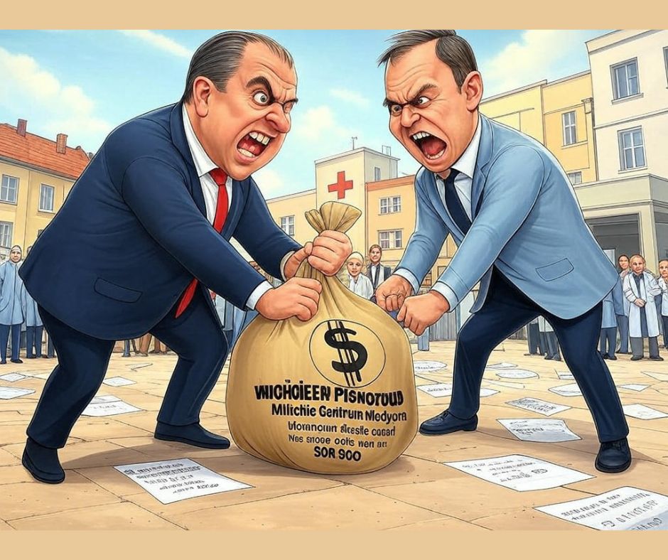 szpital gmina i powiat milicz w konflikcie