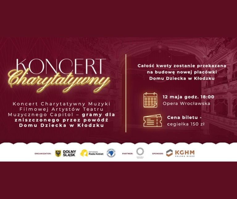 Woda zniszczyła ich dom. Muzyka może go odbudować – koncert charytatywny dla dzieci z Kłodzka