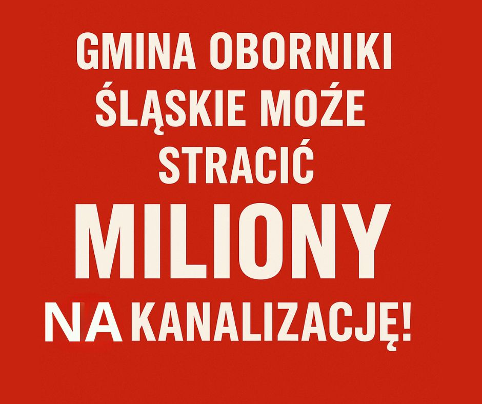 moze lub juz stracil srodki na kanalizacje