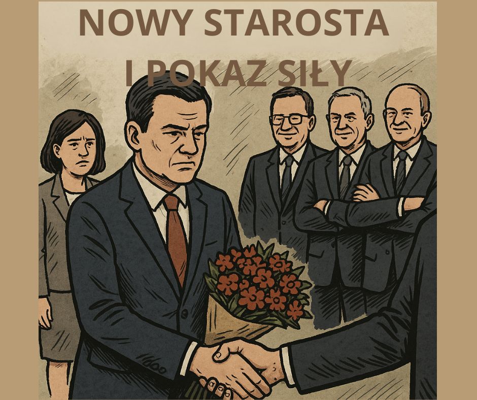 nowy starosta i pokaz siŁy