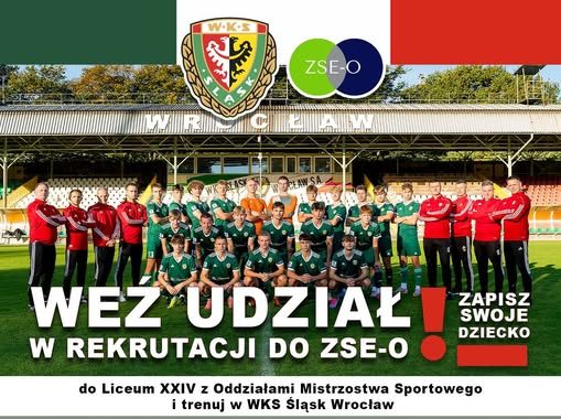 rekrutacja liceum sportu pilka nozna