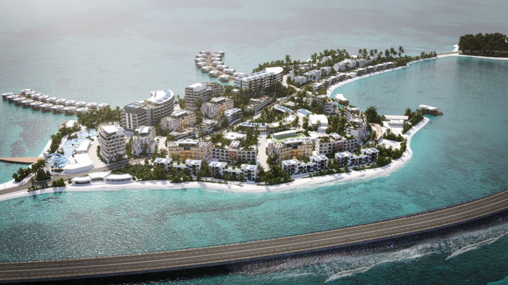 vivi and halo by time in the maldives