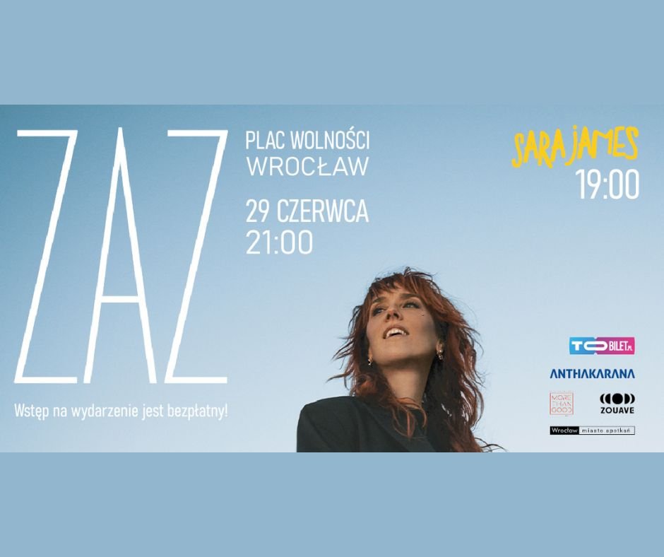 Zaz i sara james na jednej scenie