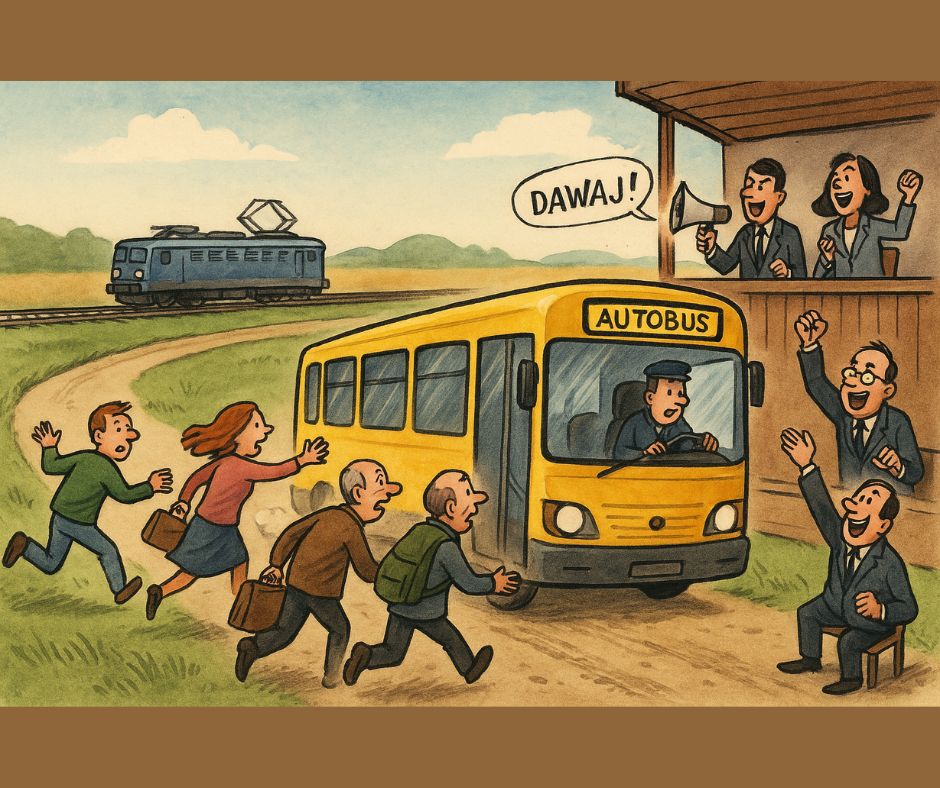 autobus i frustracje mieszkancow obornik slaskich