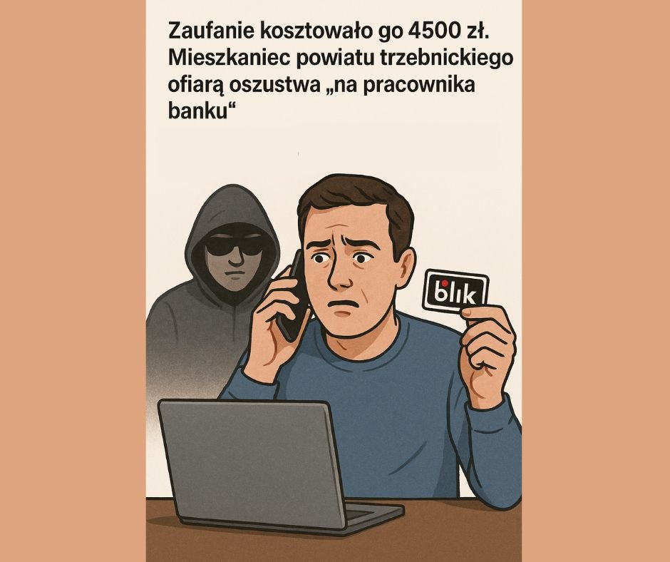 Oszustwo na pracownika banku