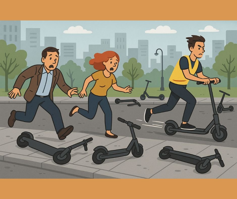 trzebnickie hulajnogi i policji komunikat