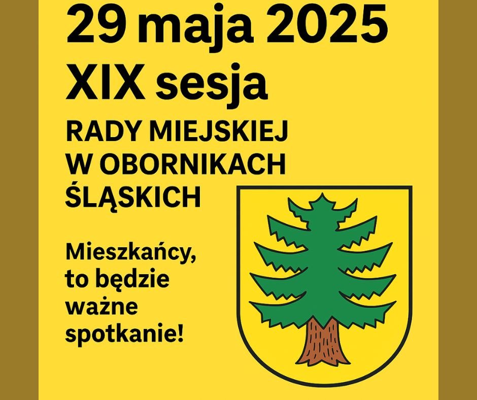 Xix sesja w obornikach slaskich