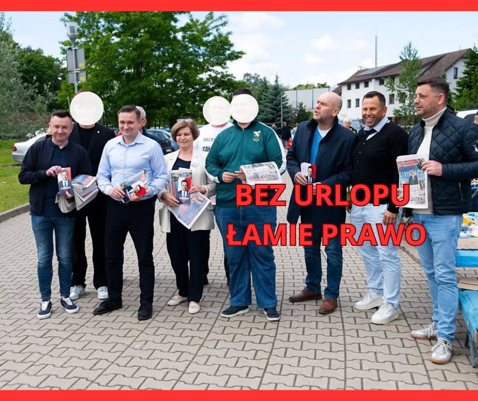 Bez urlopu Łamie prawo