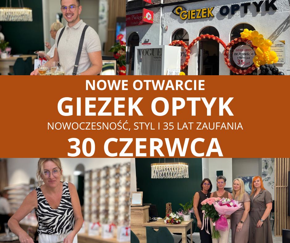 Otwarcie giezek optyk rawicz
