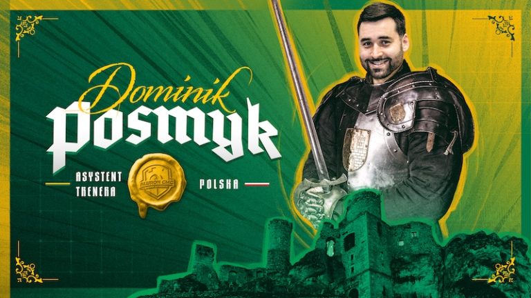 Nowe wzmocnienie sztabu Aluron CMC Warta Zawiercie. Dominik Posmyk asystentem Winiarskiego