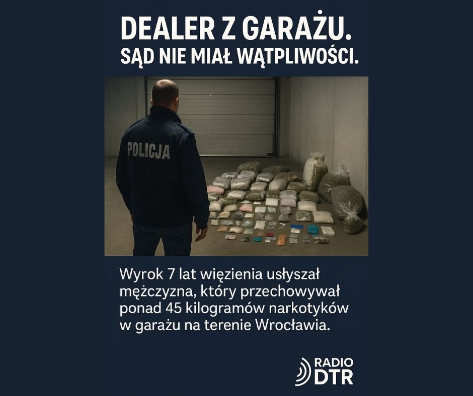 Garazowy diler z wroclawia z wokandy