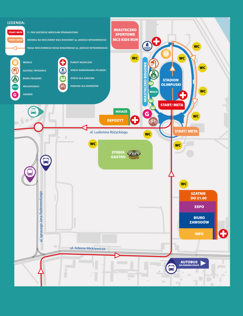 Mapa stadionu