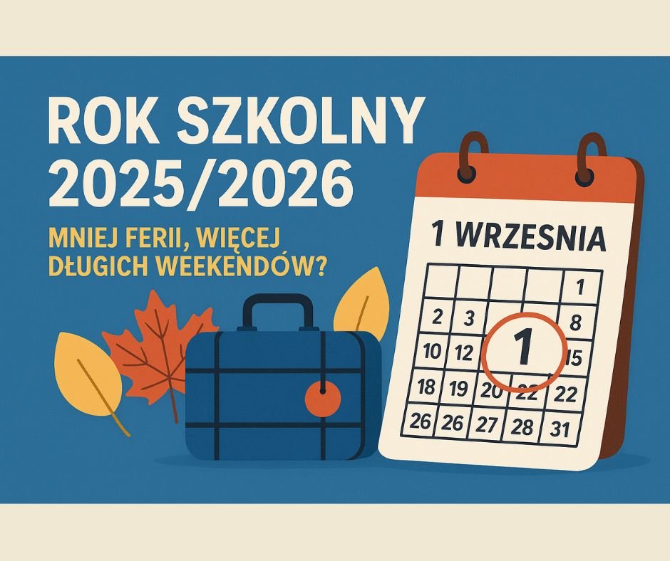 Wolne w nowym roku szkolnym 2026